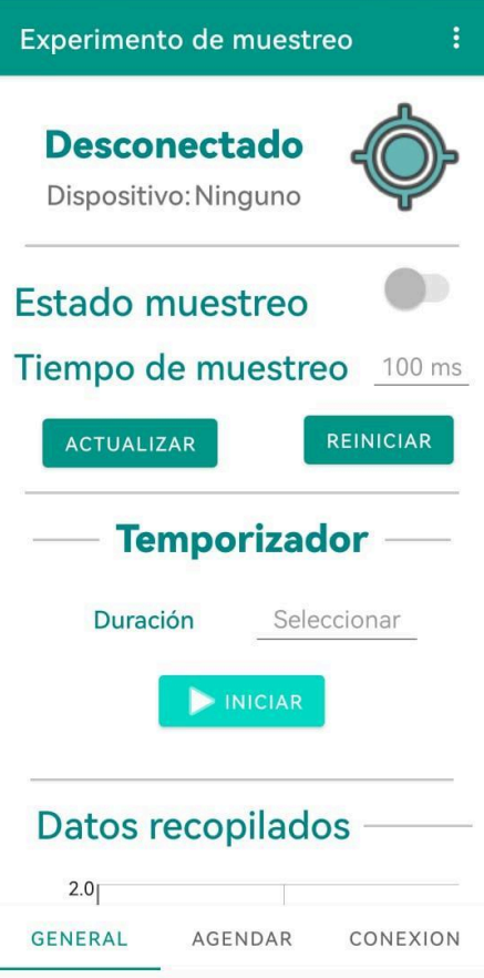 Encoder app main view